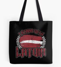 Latvia nationality Tote Bag