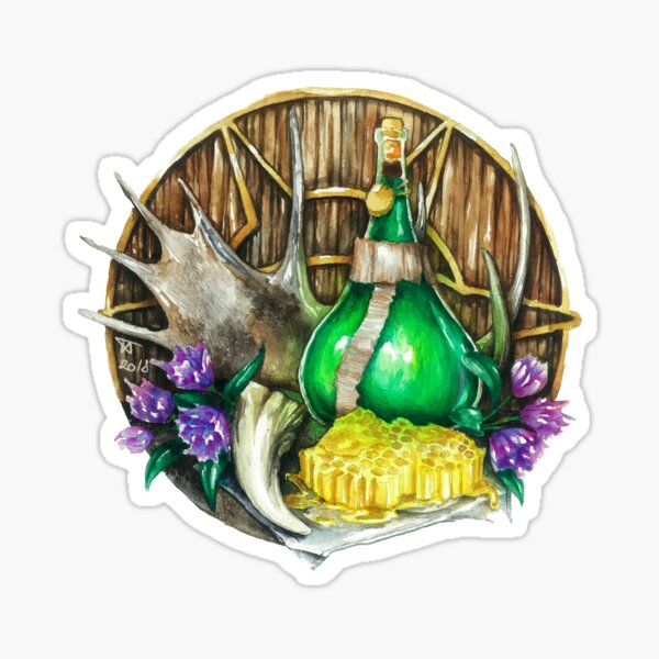 Item preview, Stamina Potion and ingredients designed and sold by Hellodalice.