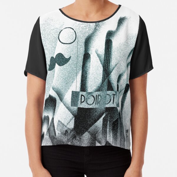 Hercule Poirot Chiffon Top