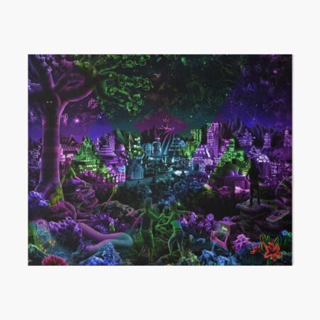 FutuRetro Dreams Art Board Print