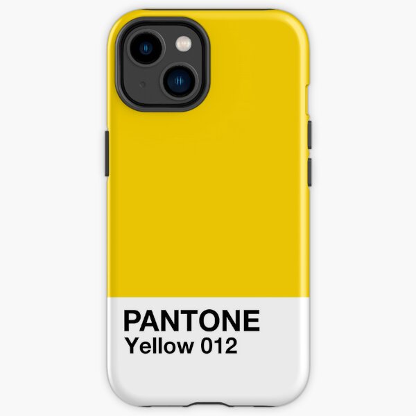 Pantone - Amarillo 012 Funda resistente para iPhone