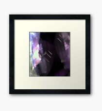 floating chair in a mirror room Framed Print