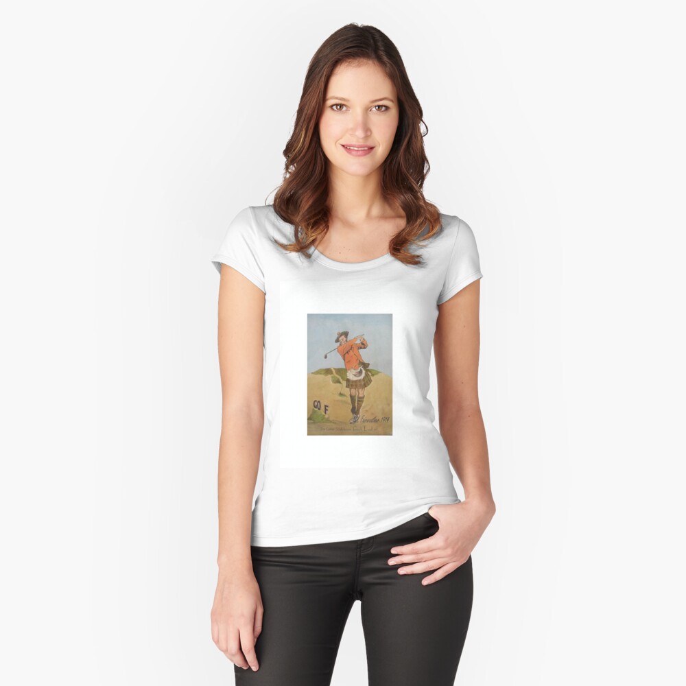Item preview, Fitted Scoop T-Shirt designed and sold by windana1.