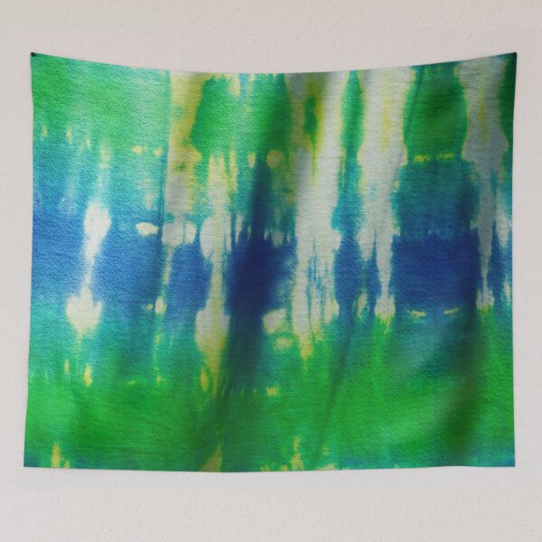 Item preview, Tie Dye Blue Green 2 designed and sold by MazeThreads.