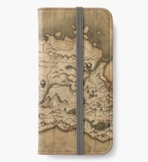 Skyrim Map iPhone Wallet/Case/Skin
