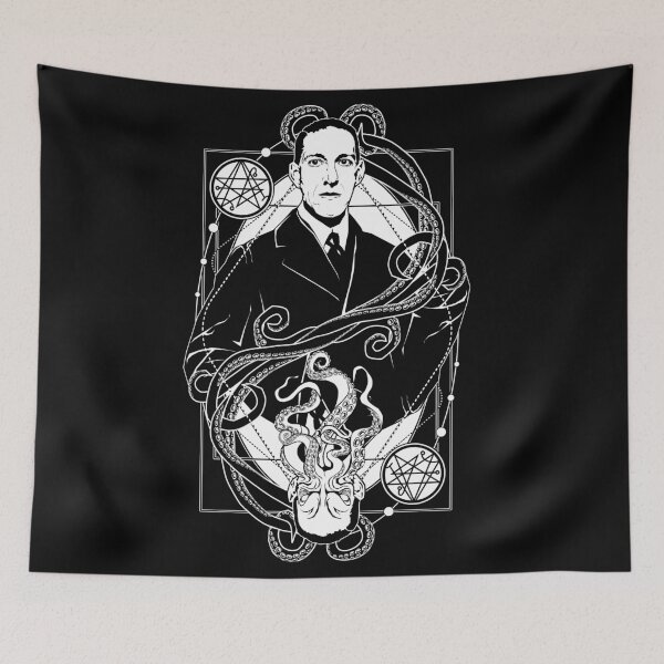 Item preview, Lovecraft / Cthulhu on a playing card designed and sold by vonKowen.