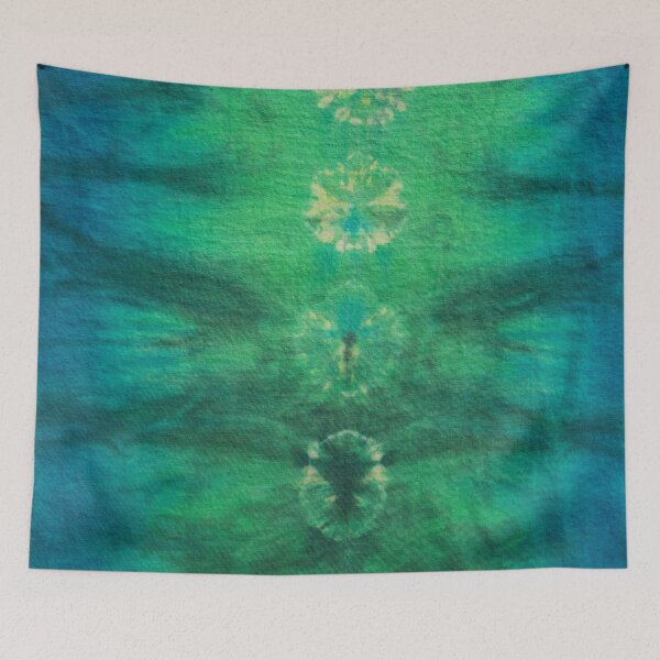 Item preview, Tie Dye Blue Green 4 designed and sold by MazeThreads.