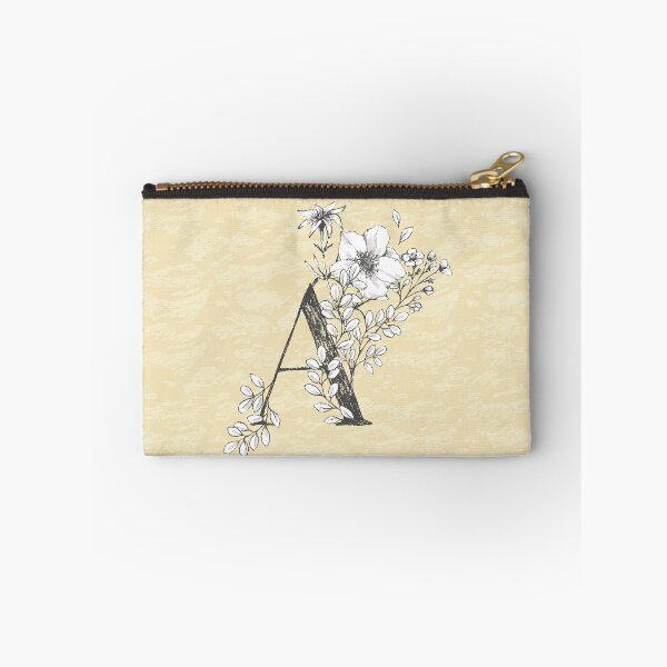 Item preview, Flowered Initials - Lemon - A designed and sold by Anguru.