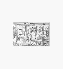 abstract X Art Board