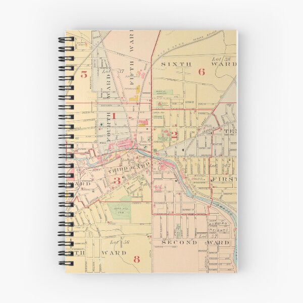 Item preview, Vintage Map of Auburn NY (1904) designed and sold by BravuraMedia.