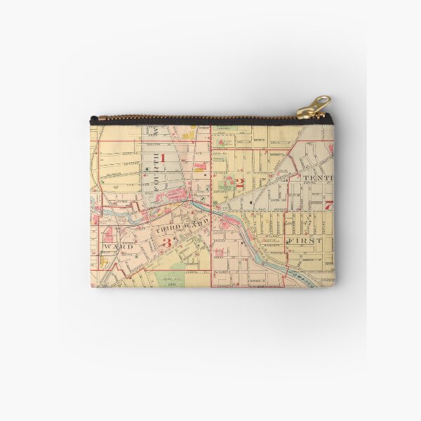 Item preview, Vintage Map of Auburn NY (1904) designed and sold by BravuraMedia.