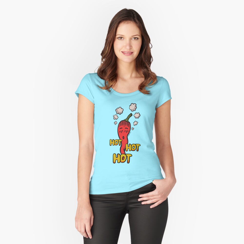 Item preview, Fitted Scoop T-Shirt designed and sold by raysan.