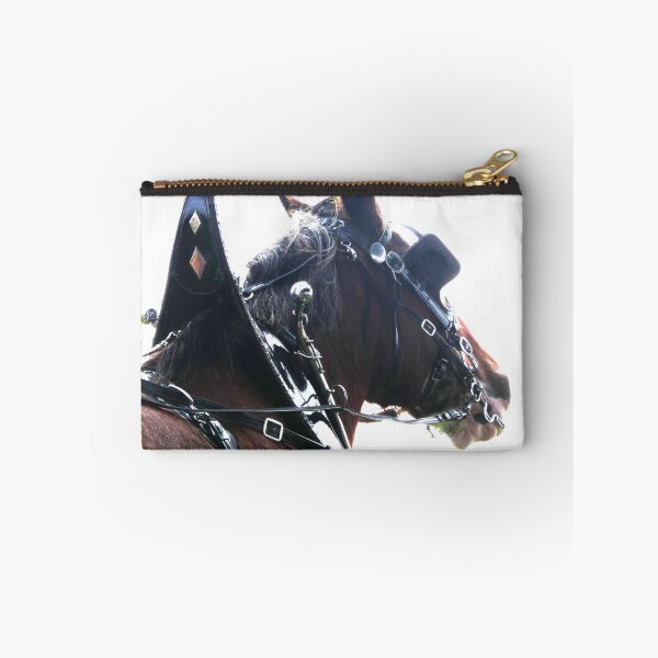 Item preview, Clydesdale Horse from Cart Driver's view designed and sold by rainbowconfetti.