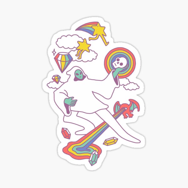 Space Magic Sticker