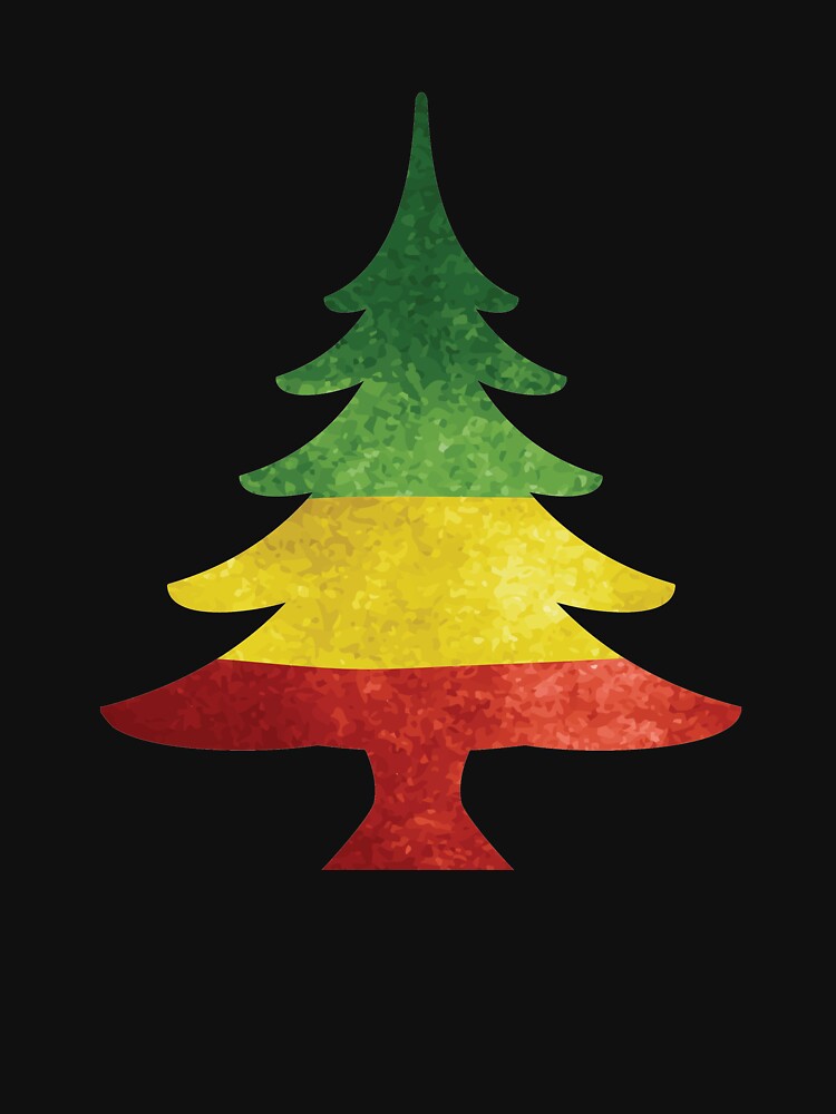 Disover Reggae Christmas Tree Holiday Gifts  T-Shirt