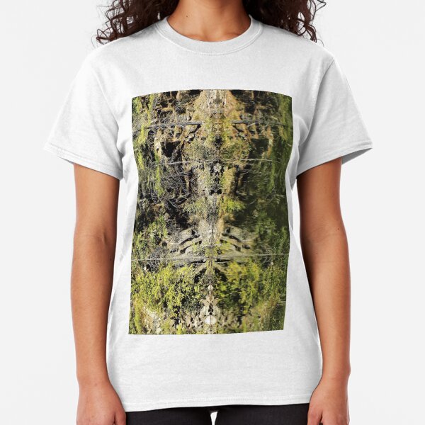 Nature's Fractal: Northwest Bay Brook, NY Classic T-Shirt