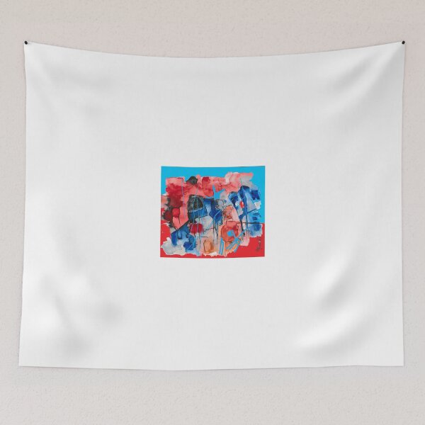 Item preview, Red Abstract 1 designed and sold by Sukhpal Grewal Ethnic Art.