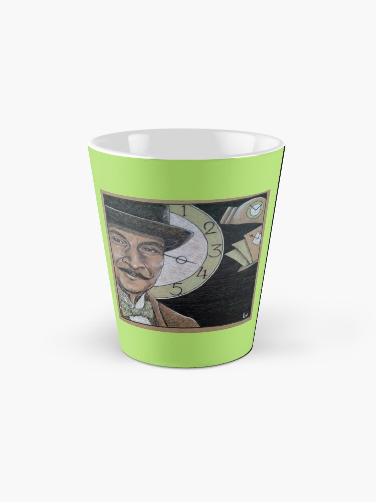 "Hercule Poirot, The Clocks" Mug by ceriredhot2 Redbubble