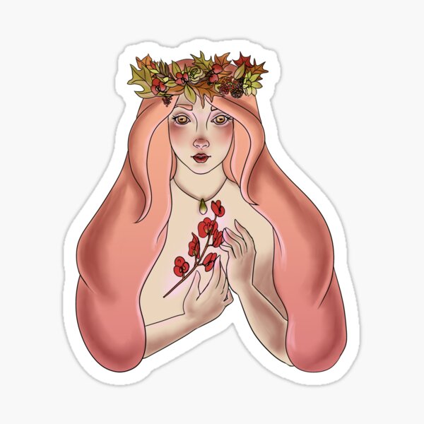 The Mother of Goats Sticker