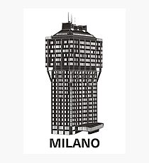 Milan, Italy architecture - Torre Velasca Photographic Print