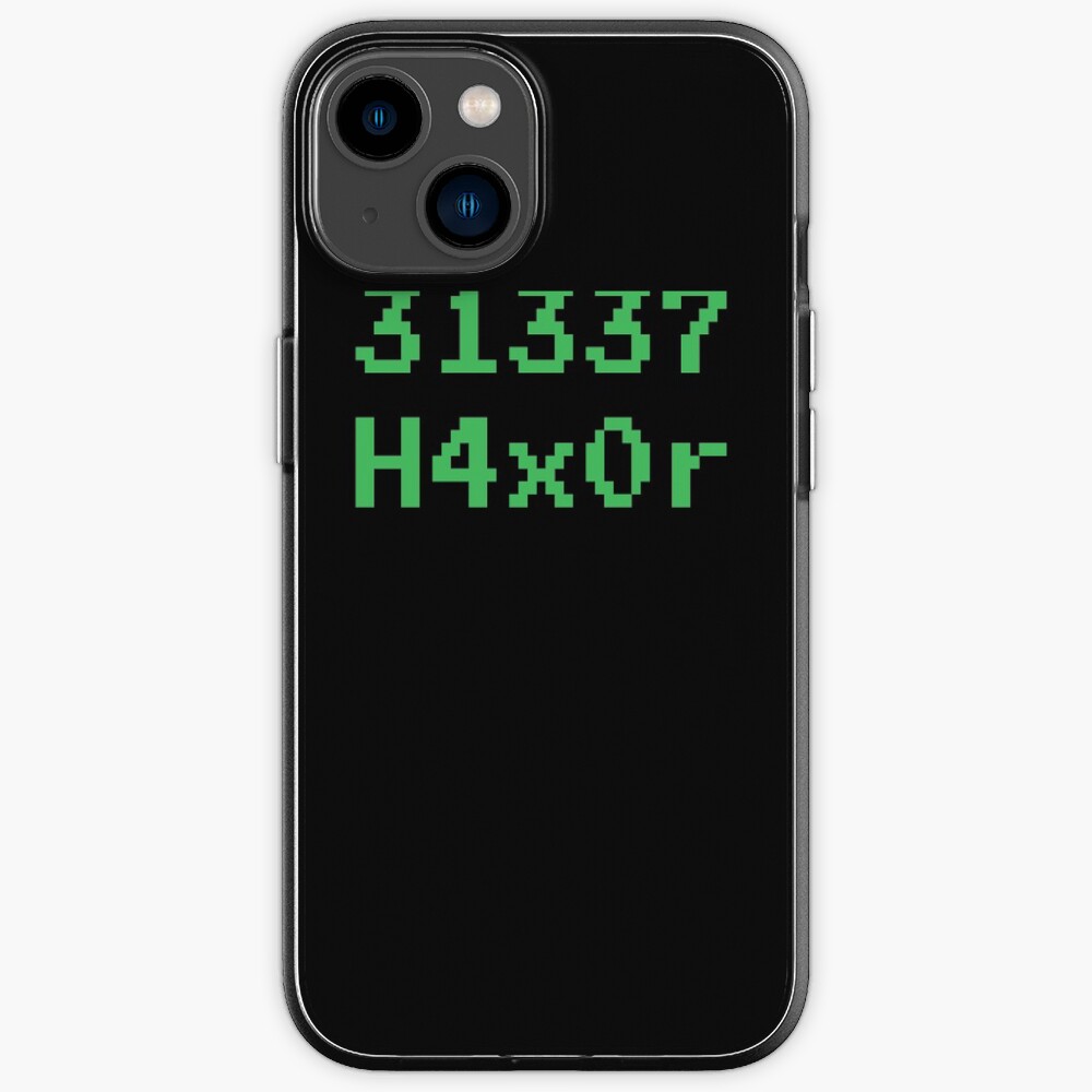 "31337 H4x0r Computer Hacker Gift Hacking" iPhone Case for Sale by