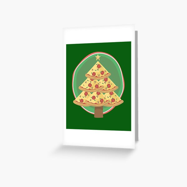 Item preview, Funny Pizza Christmas Tree Festive AF Xmas Humor Cheese  designed and sold by Essetino.