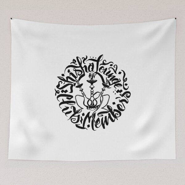 Item preview, Shisha lounge club members designed and sold by MMJDSGN.