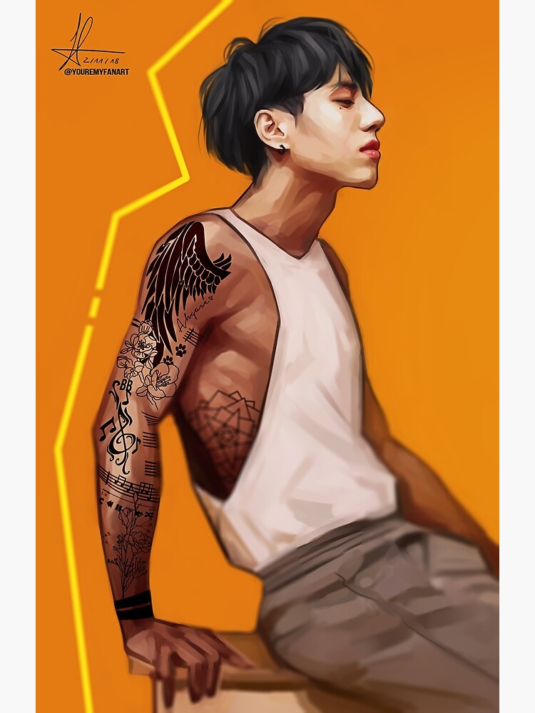 How many tattoos does Kim Yugyeom Got7 have  Quora