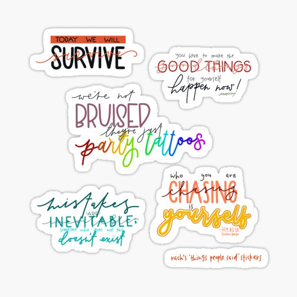 JW bullet journal stickers - doodle style | Sticker