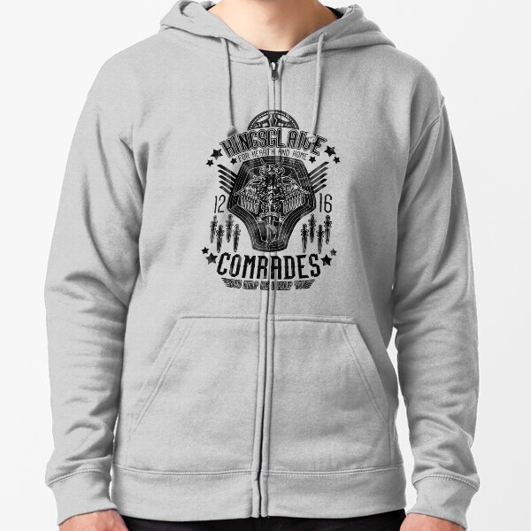 Kingsglaive Vintage Veste zippée à capuche