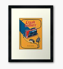 Conan Grey Crush-Kultur Gerahmtes Wandbild