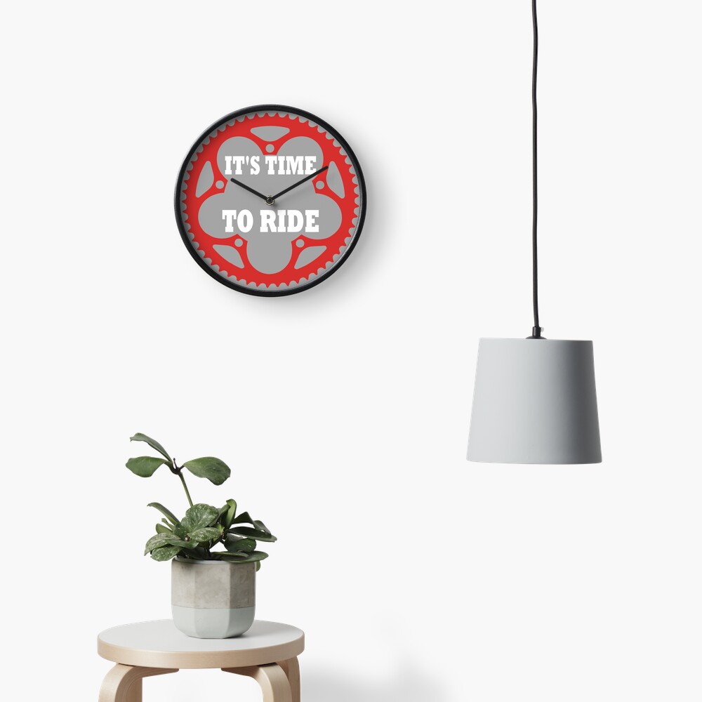 It's Time To Ride Clock