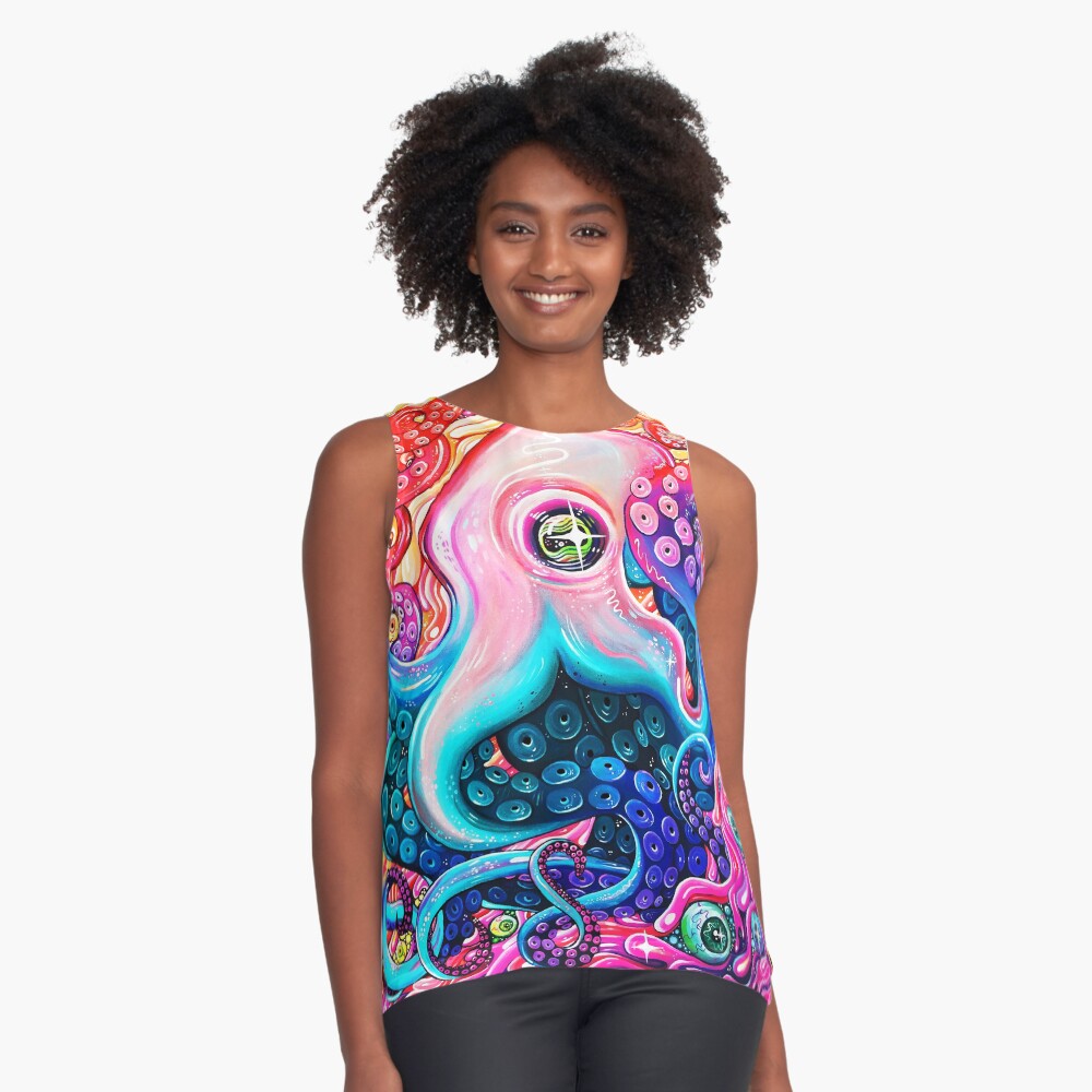 Item preview, Sleeveless Top designed and sold by cloudsover31.