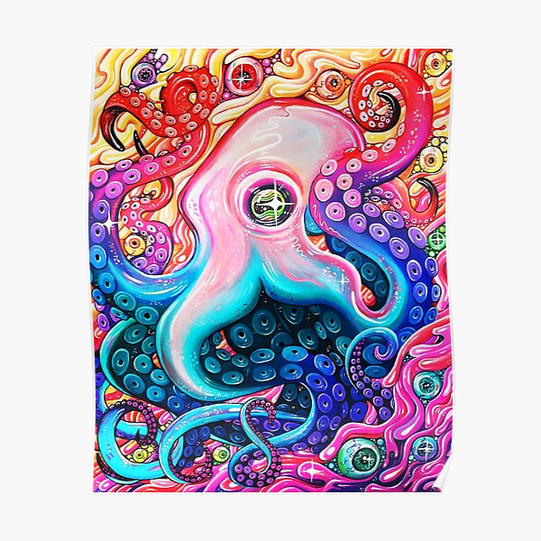 GlitterOctopus Poster