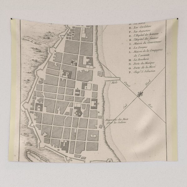 Item preview, Vintage Map of Veracruz Mexico (1764) designed and sold by BravuraMedia.