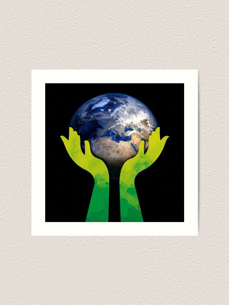 We Got The Whole World In Our Hands T Shirt Art Print By Tbluedesigns Redbubble