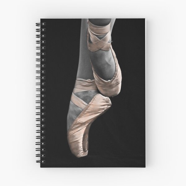 Item preview, pink ballett shoes on point designed and sold by caughtinmotion.