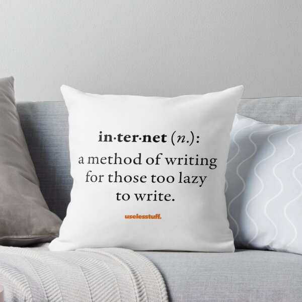 Item preview, 16686-02-BLT – Uselesstuff® Dictionary – Internet – Write (Black) designed and sold by Uselesstuff.