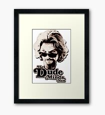 Big Lebowski Framed Print