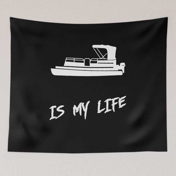 Item preview, pontoon boat is my life designed and sold by we1000.