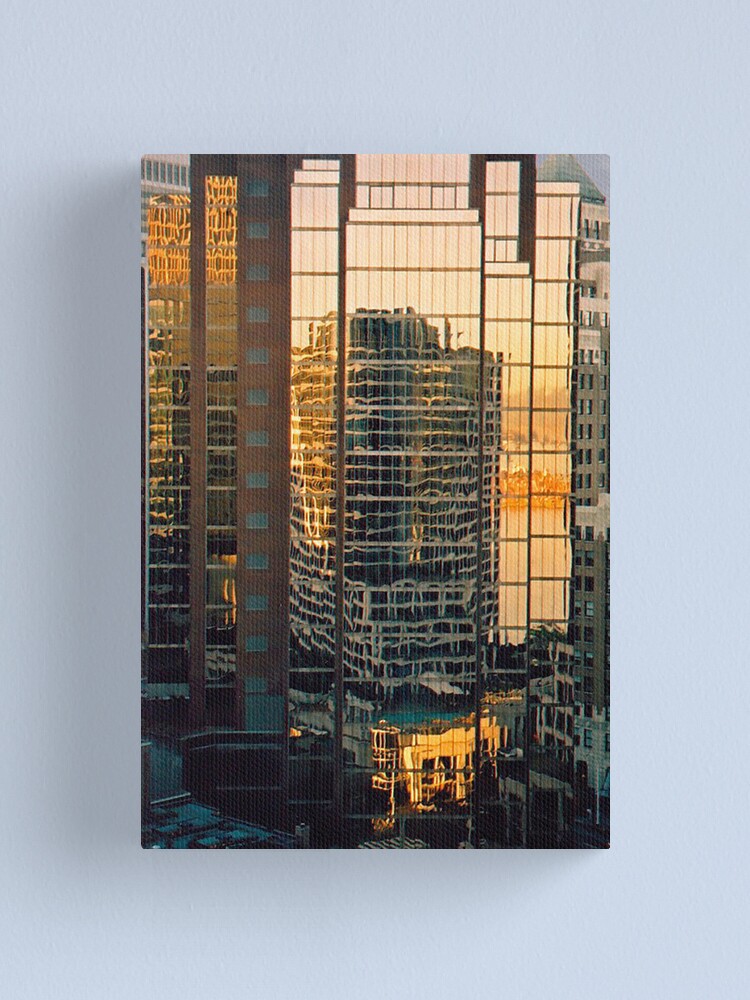 Alternate view of Vancouver Reflections Canvas Print