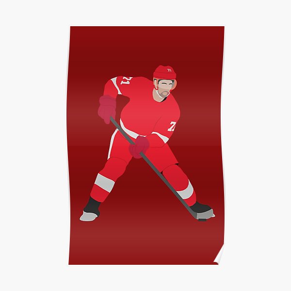 Detroit Red Wings Dylan Larkin Jersey T-Shirt Reebok NHL #71