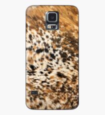 Rustic Chic Country Western Longhorn Cowhide Fur Prints Case/Skin for Samsung Galaxy