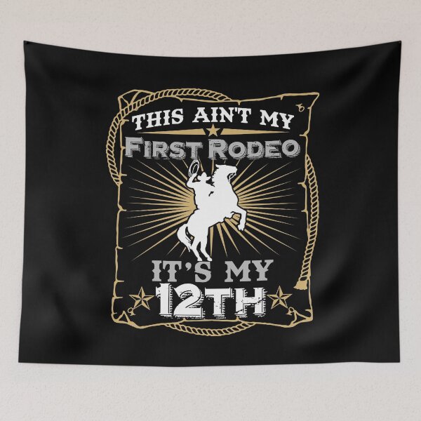 Item preview, This Ain't My First Rodeo It's My 12th Birthday designed and sold by sabertronics.