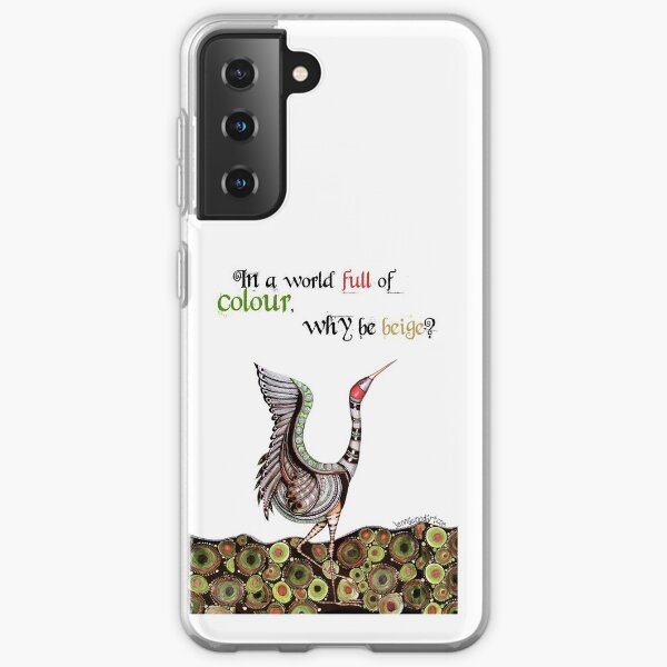 Escape a life of beige and keep a look out for the sparkle Samsung Galaxy Soft Case