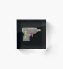 gun Acrylic Block
