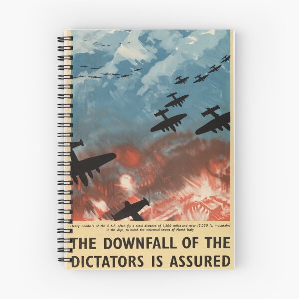 Item preview, WW2 War Poster - Vintage Propaganda Poster "Downfall of Dictators" designed and sold by Very Peculiar.