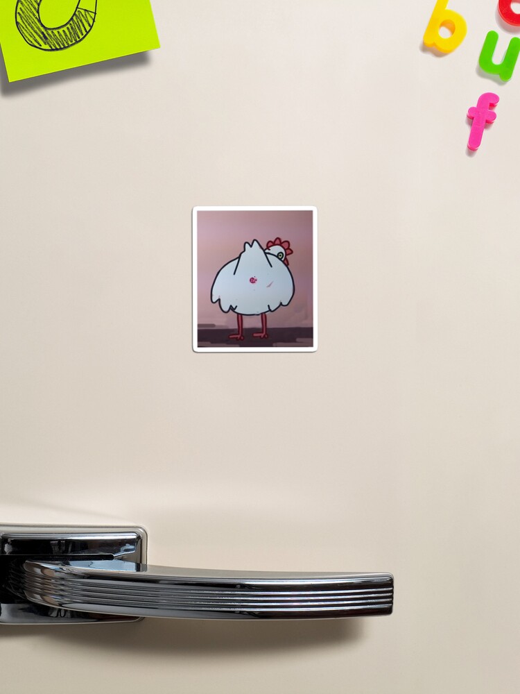 chicken butt Magnet for Sale by Kaczmania