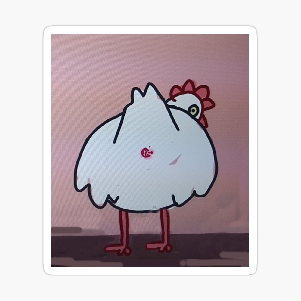 chicken butt Magnet for Sale by Kaczmania