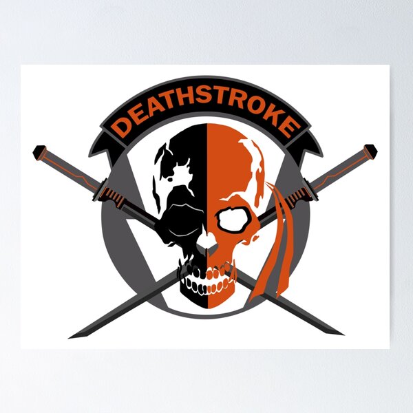 Ungerechtigkeit des Death Stroke Logos